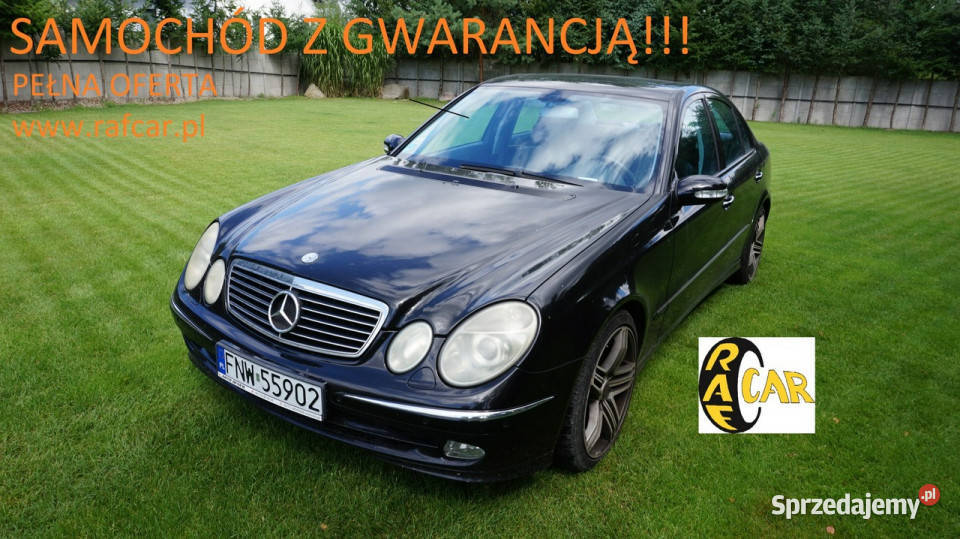 Mercedes E 200 zarejestrowany ubezpieczony klimatyzacja Zielona Góra