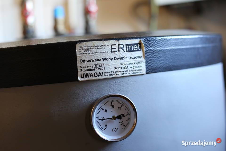 Piec DEFRO i ogrzewacz wodny ERmet