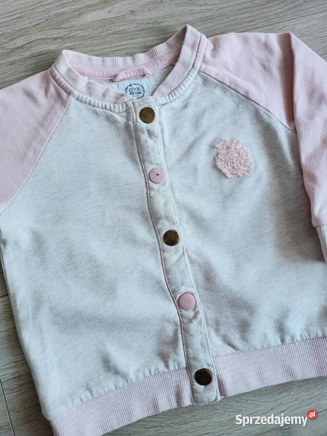 Bluza dziewczęca sportowa dresowa rozpinana Płock