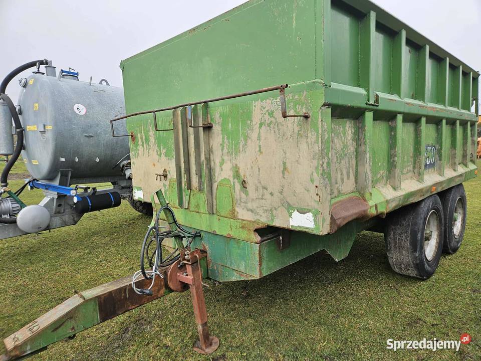 Przyczepa obiętościowa Fortschrittwywrot łódzkie Bełchatów