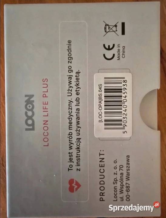 Opaska SOS Locon life Plus małopolskie Kraków