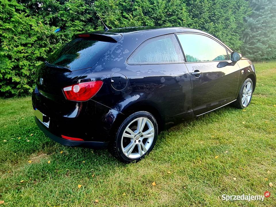 Seat Ibiza 19TDI 105 3d 55l6l spalanie czarna Siedlce