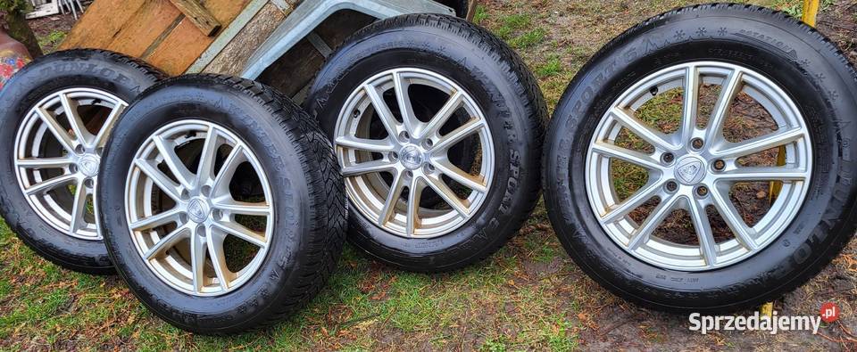 Komplet kół Alufelgi ET45 7J X 16 H2 opony