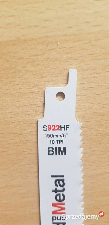 Brzeszczot do piły szablastej BOSCH S922H