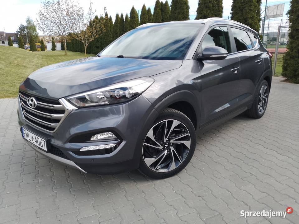 Hyundai Tucson 2017 20 174 Bogate wyposażenie diesel Wolsztyn