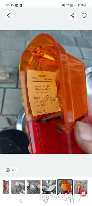 lampy klosze żuk warszawa syrena wielkopolskie Ostrowieczno sprzedam