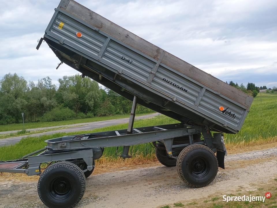 Przyczepa rolnicza wywrotka Autosan d47 3 Izbica