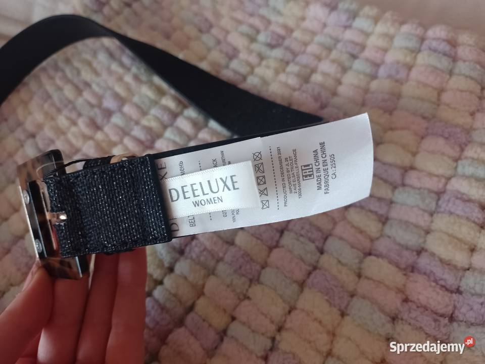 M Deeluxe WomenBogato zdobiony Pasek z Londynu Kraków sprzedam