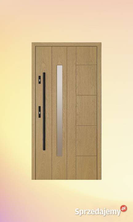 Drzwi Zewnętrzne Wejściowe Drewniane INOX Drzwi zewnętrzne warmińsko-mazurskie Ełk
