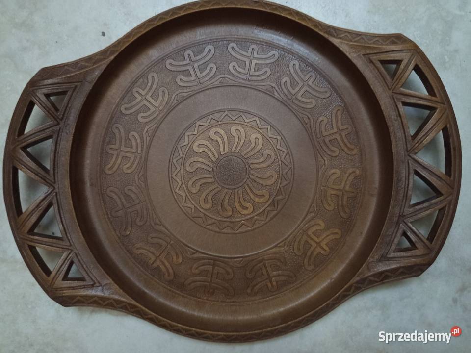 Patera Per Alimenti włoska lata 80 brązowy