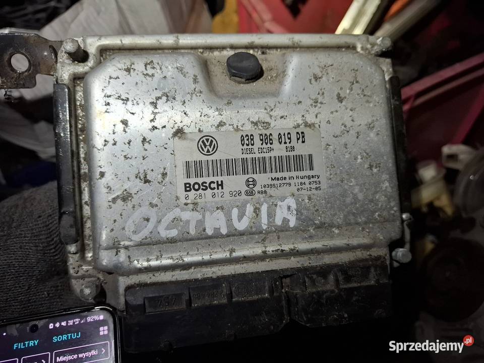 Audi VW Seat Skoda Komputer Silnika 16 18 19 20 Rok produkcji 2000 Komputery Skawina