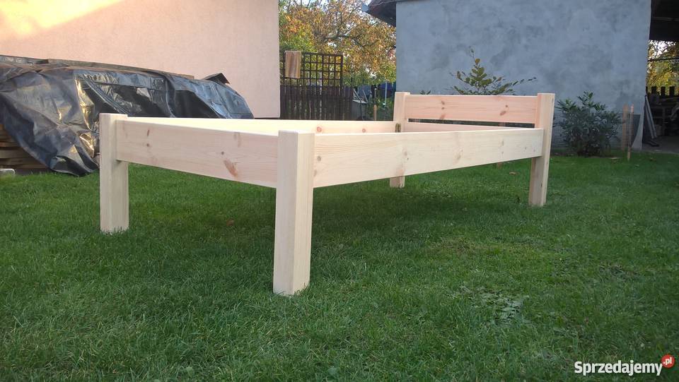 Łóżko drewniane 90x200 Łóżka, wersalki i sofy podkarpackie Nisko