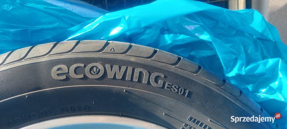 Felgi aluminiowe 4 x 100 opony Kumho 15 Opel Samochodowe Poznań