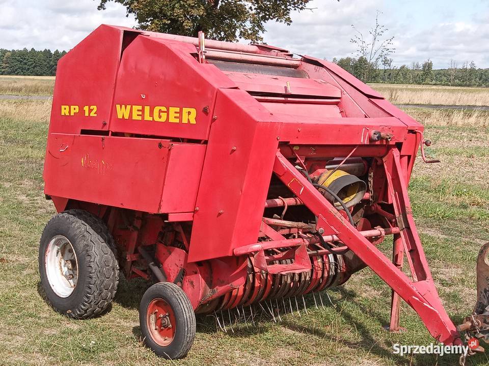 Welger RP12 Prasa Belująca Rolująca 120x120
