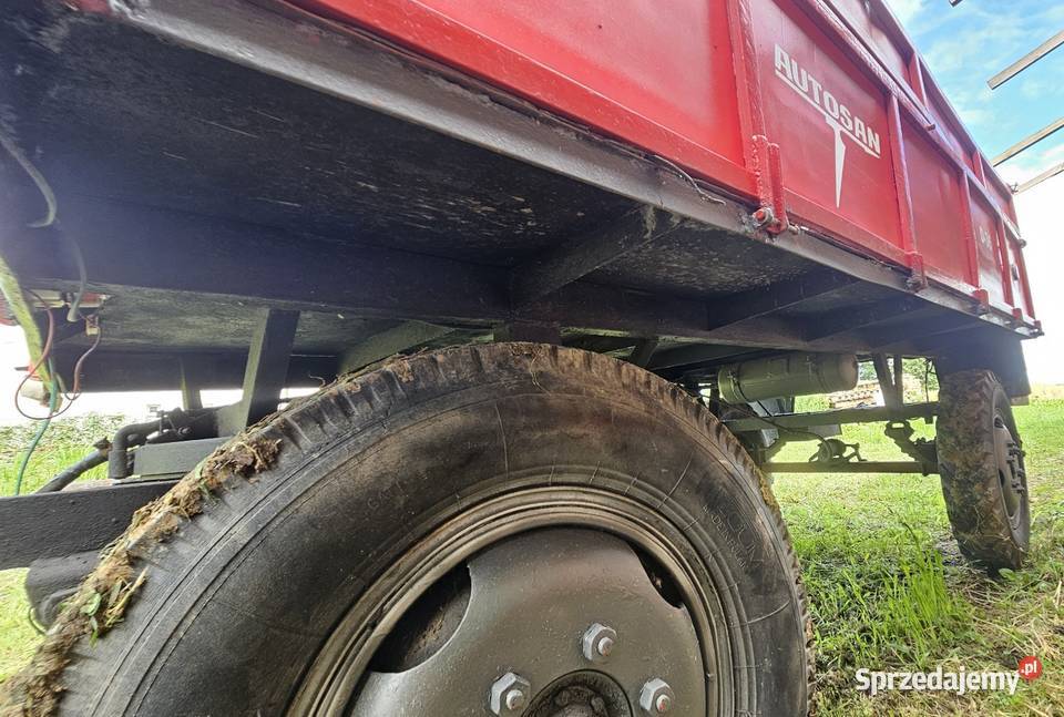 Przyczepa sztywna zarejestrowana