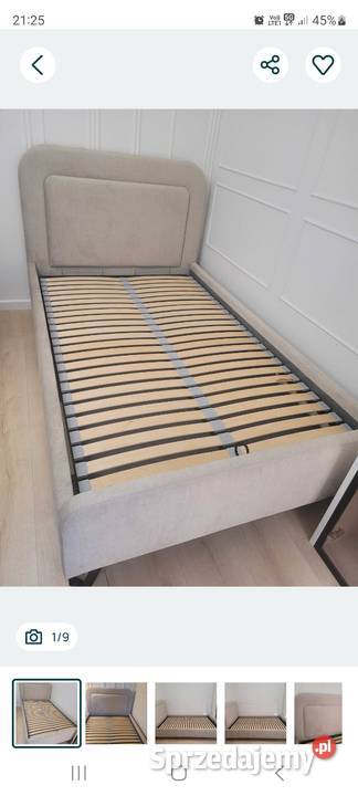 Łóżko Senpuro Noble Amadeus 120200 z pojemnikiem 120cm Łóżka Oleśnica