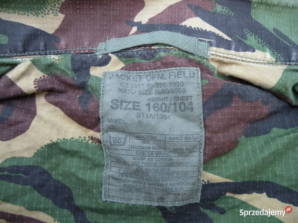 Kurtka smock combat dpm 160104 Wrocław