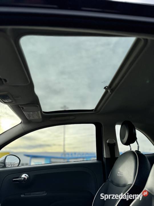 Fiat 500 12 69 szklany dach klima alufelgi Ostrów Wielkopolski