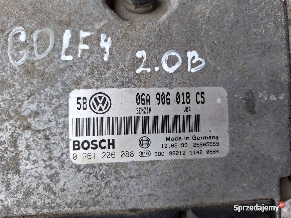 Komputer Silnika Volkswagen Golf IV 20B Wisznice