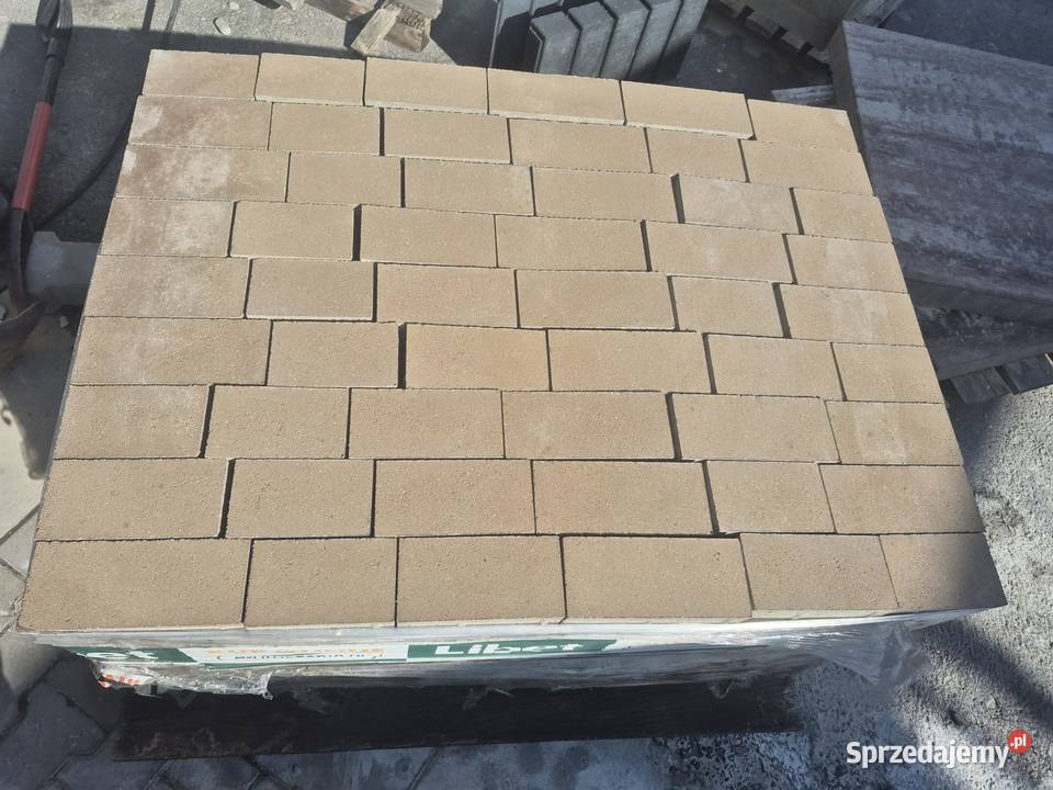 Kostka Brukowa Mini Trio 8 Beżowy Ciemny Libet