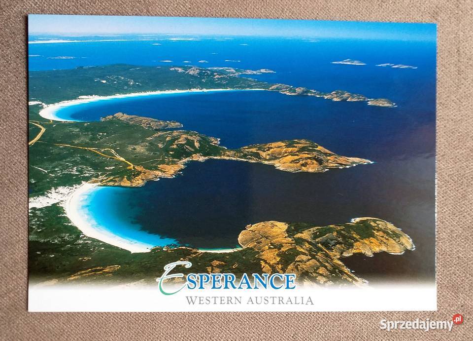 WIDOK NA ZATOKĘ LUCKY BAY W PARKU NARODOWYM CAPE Piszczac