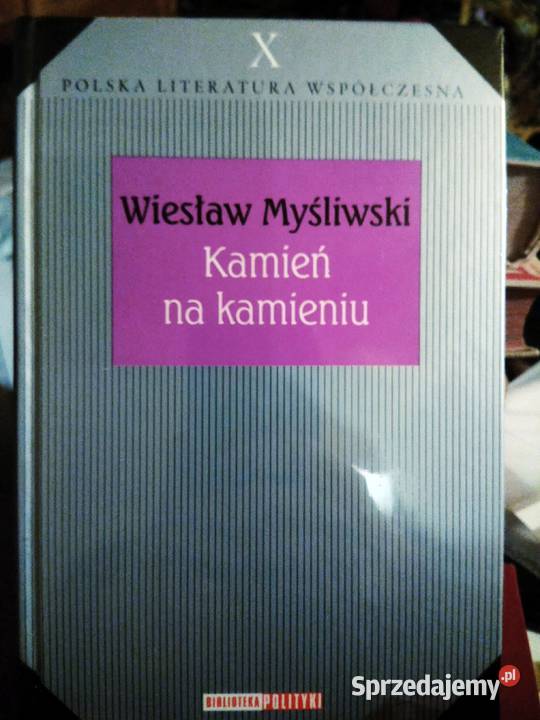 Kamień na kamieniu Myśliwski książki księgarnia mazowieckie Warszawa