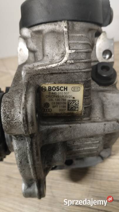 POMPA WTRYSKOWA VW T5 20 TDI 0 445 010 507 Pompy wtryskowe mazowieckie Garwolin sprzedam