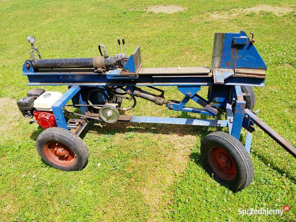 Łuparka hydrauliczna spalinowa silnik 65 mobilna małopolskie Mokrzyska