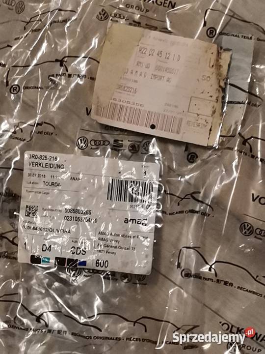 SEAT EXEO PRAWA OSŁONA PODWOZIA 3R0825216 Międzychód