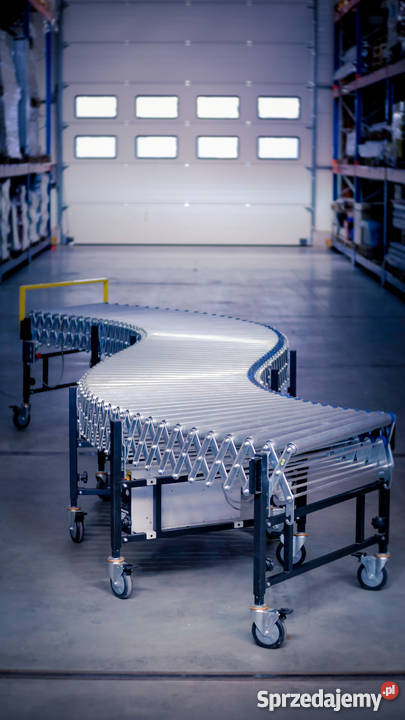 Przenośnik rolkowy elastyczny harmonijka Biznes i Przemysł Chojnice