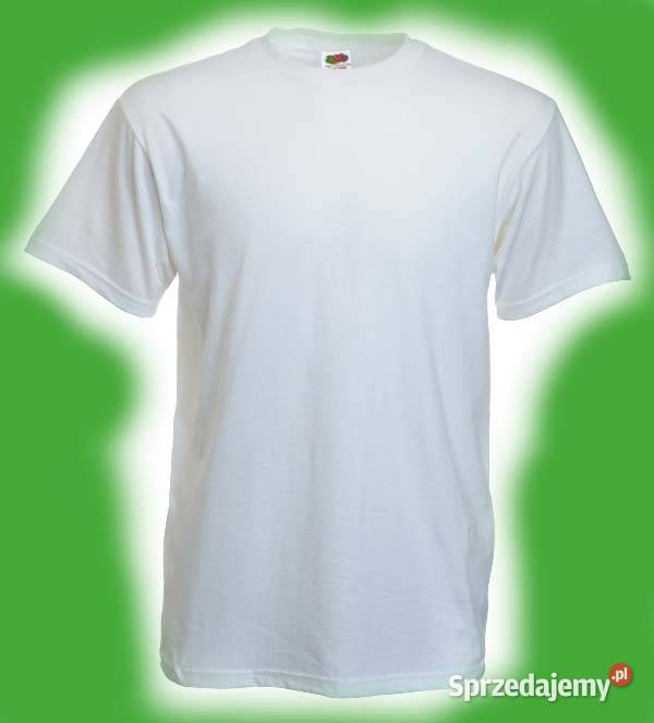 2 T shirt męski L koszulka męska PREMIUM biała mazowieckie Warszawa