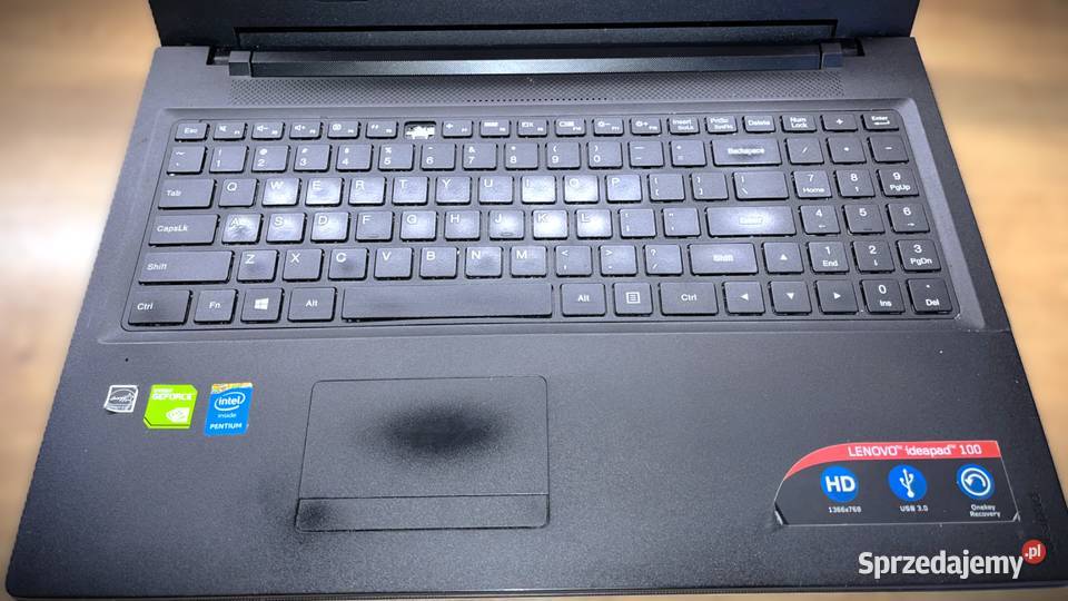 Lenovo IdeaPad 100 8GB RAM SSD 256GB NVIDIA WiFi  Szydłowiec