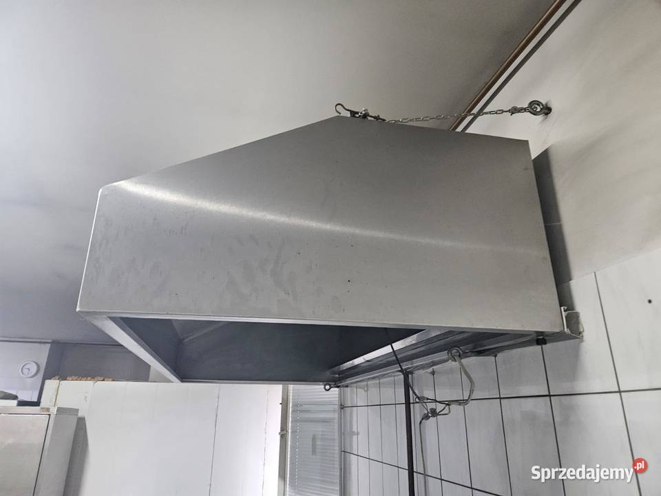 Okap przyścienny trapezowy 200x100x50