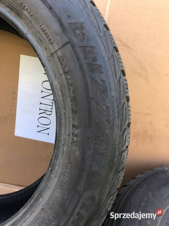 2 X BRIDGESTONE BLIZZAK 20560R16 96H lubuskie Gorzów Wielkopolski