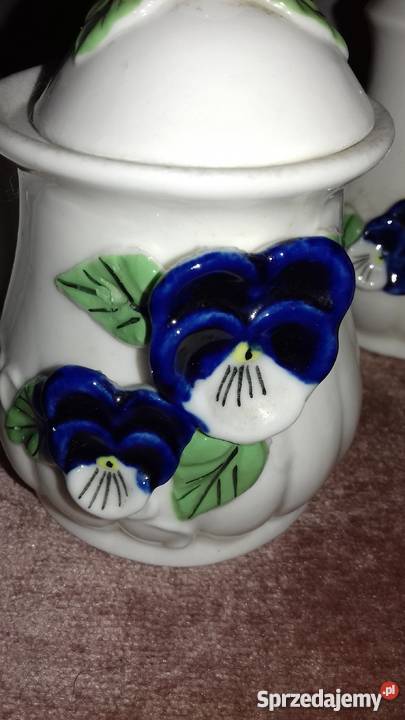 Śliczny komplet do przypraw Warszawa