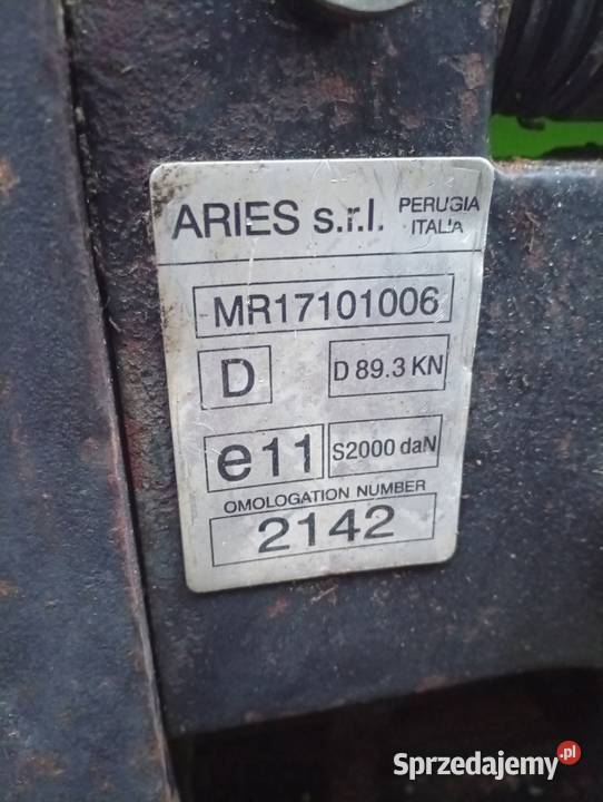 zaczep hak hydrauliczny merlo dolnośląskie Nowogrodziec