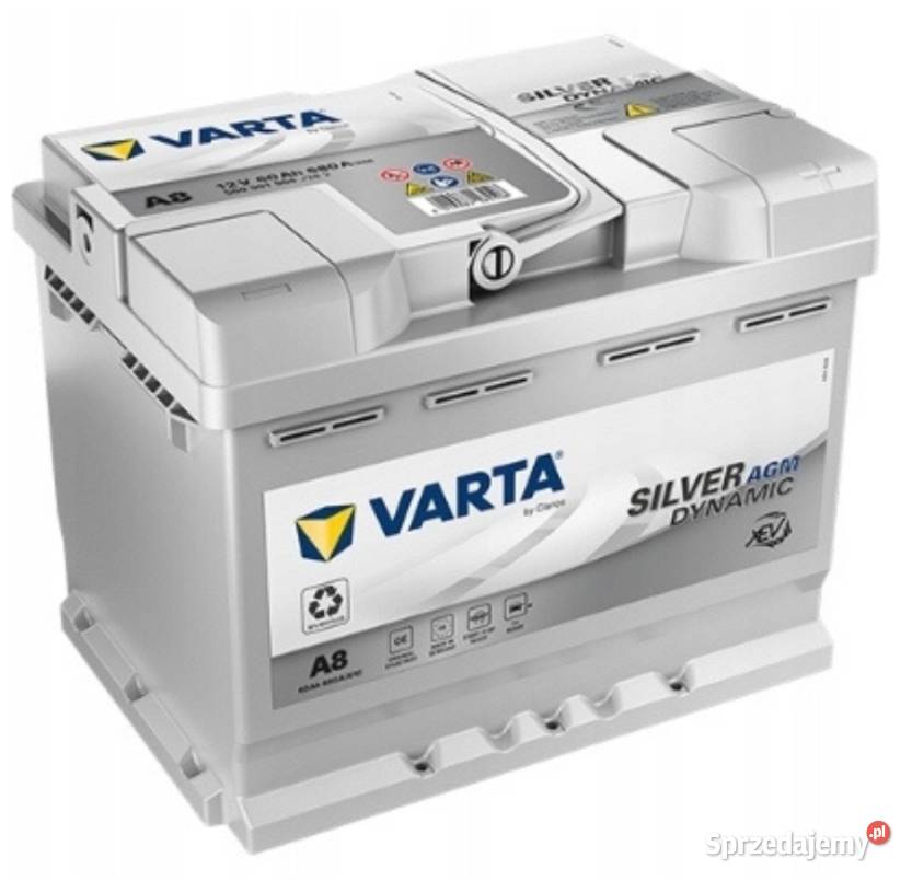 Akumulator 60Ah 680A Varta Silver Dynamic Agm Kalisz