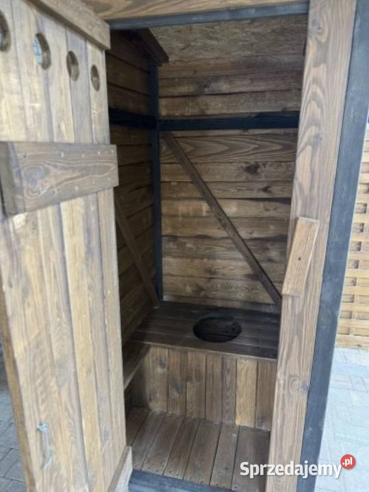 Nowoczesny WC Drewniany Wychodek Swawojka Pozostałe