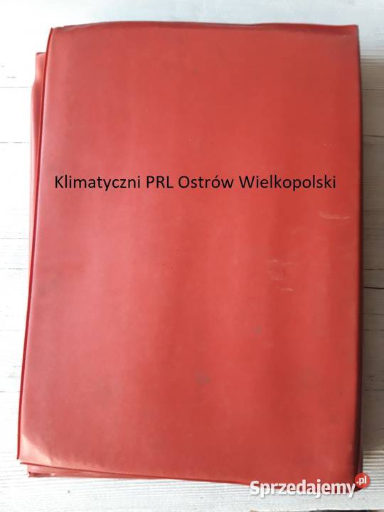 Teczka Dokumentacja Techniczna etui PRL Bielsko-Biała