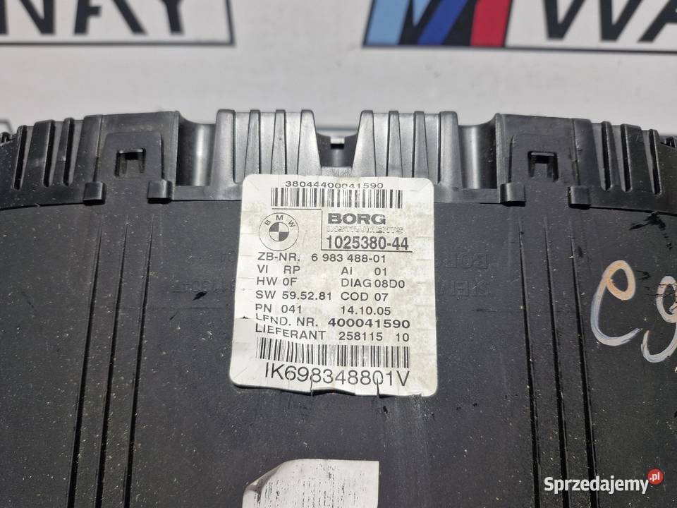 BMW E60 E61 E90 E91 LICZNIK ZEGARY EUROPA dolnośląskie