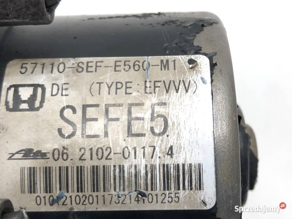 POMPA ABS SUZUKI SWIFT III 57110SEFE560M1 16 125 osobowe podkarpackie