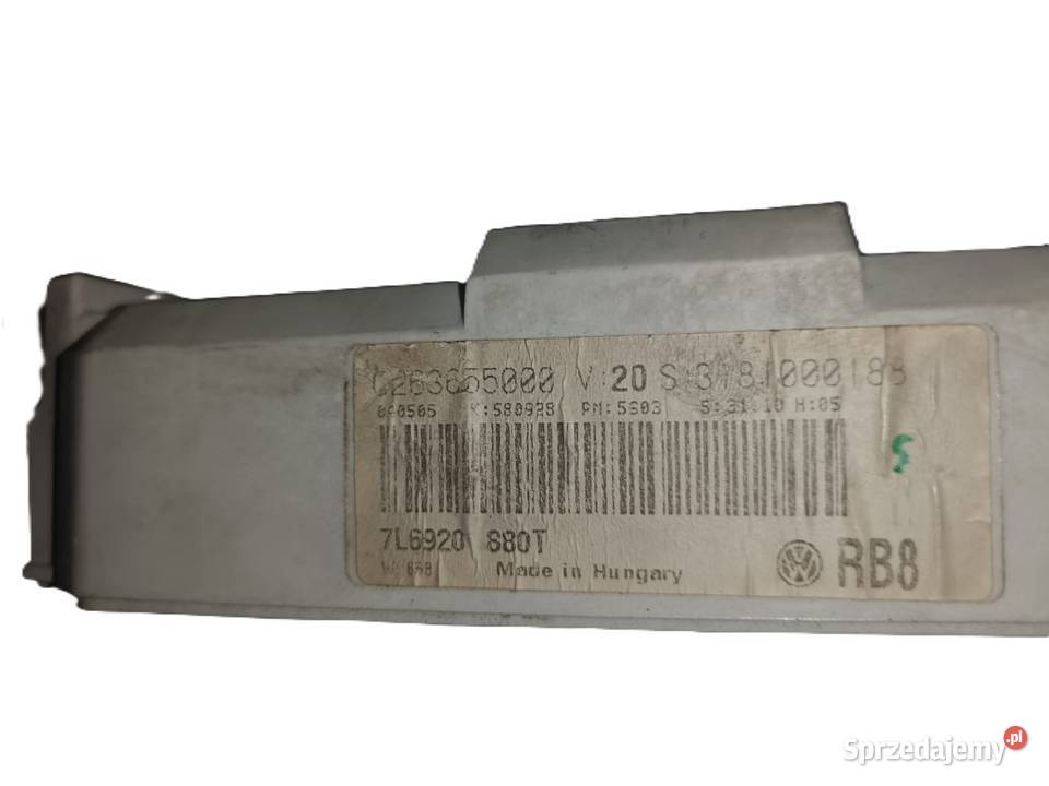 LICZNIK ZEGARY 7L6920880T VW Touareg I 32 V6 Chełm sprzedam