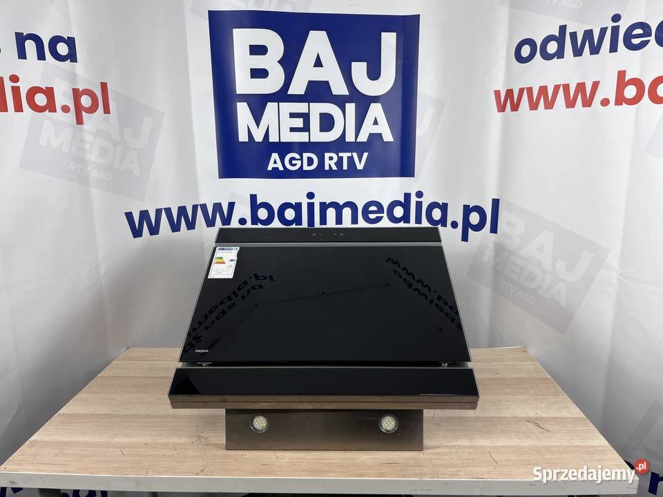 Okap AKPO WK9 Kastos Czarny 420m3h 69dB klasa D Pozostałe Warszawa