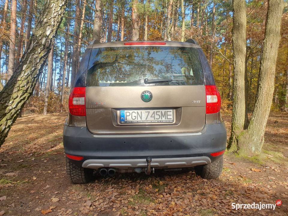 Skoda Yeti 18 tsi 160 44 1800cm3 kujawsko-pomorskie Bydgoszcz