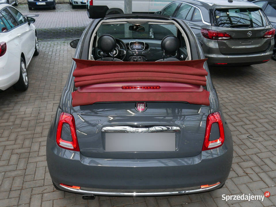 Fiat 500 Cabrio 12 Lounge elektrochrom. lusterko wst. sprzedam