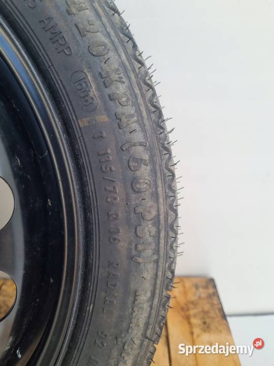 KOŁO DOJAZDOWE Opel Vectra C Astra H dojazdówka Chełm