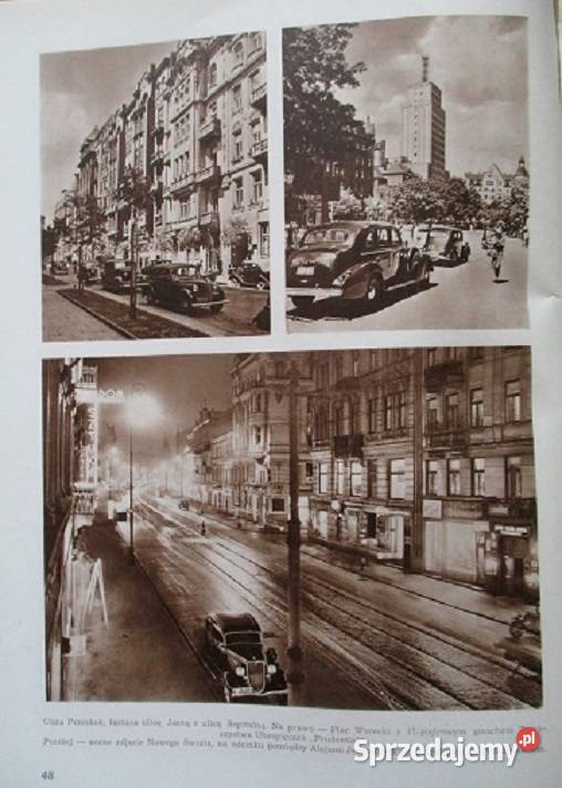 Warszawa Stolica Polski 1949 r Warszawa stolica sztuka i architektura łódzkie