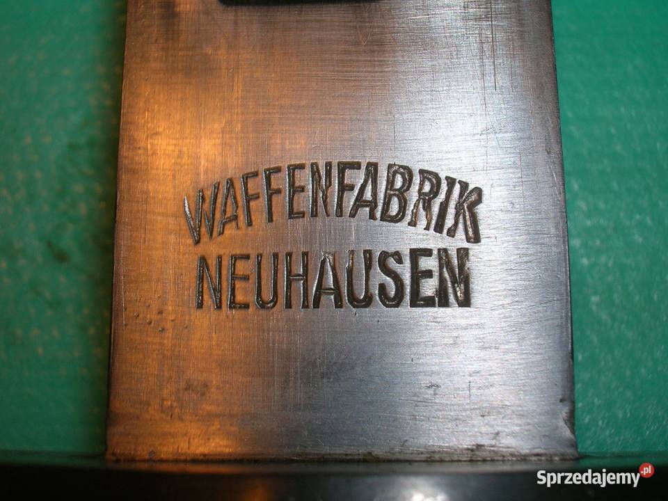 Bagnet jednosieczny szwajcarski wz 8911 Łódź