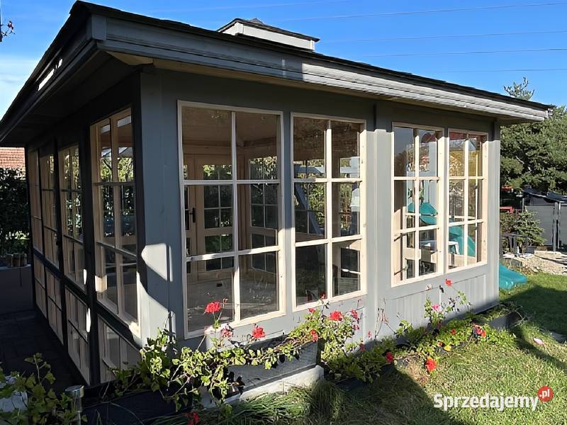 Altana 32 altanka 4x3 oszklona drzwi Parzymiechy