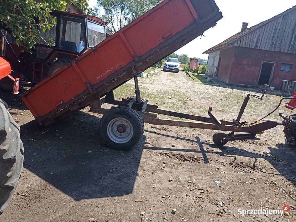 Przyczepa wywrotka nieuszkodzony małopolskie Radocza